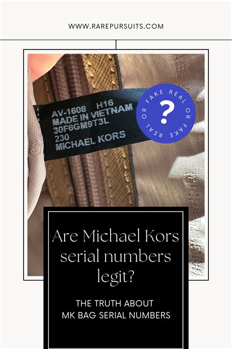 michael kors serial number bag|michael kors bag authenticity.